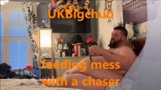 UKBIGCHUB With Hot Messy Bear & Cake